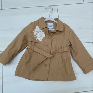 Janie and Jack toddler trench coat